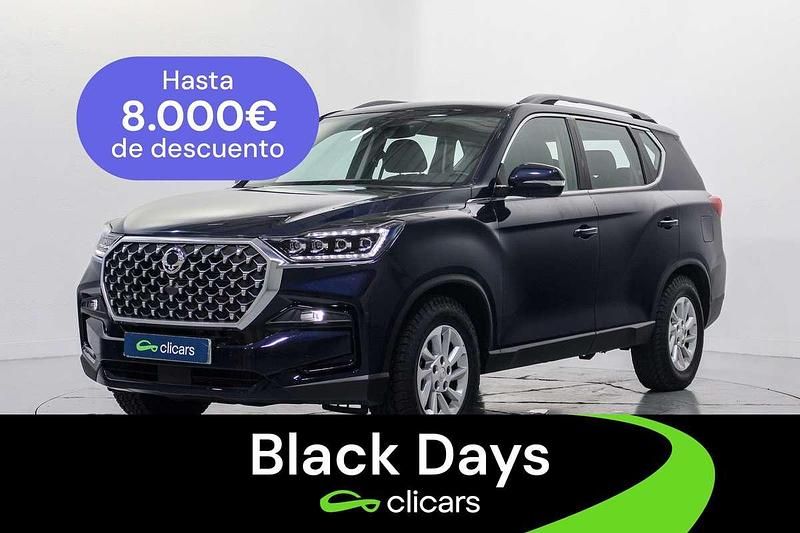 Gris Usado 2023 Ssangyong (KGM) Rexton SUV | 28.890 € (Precio justo) - Imagen 1/4