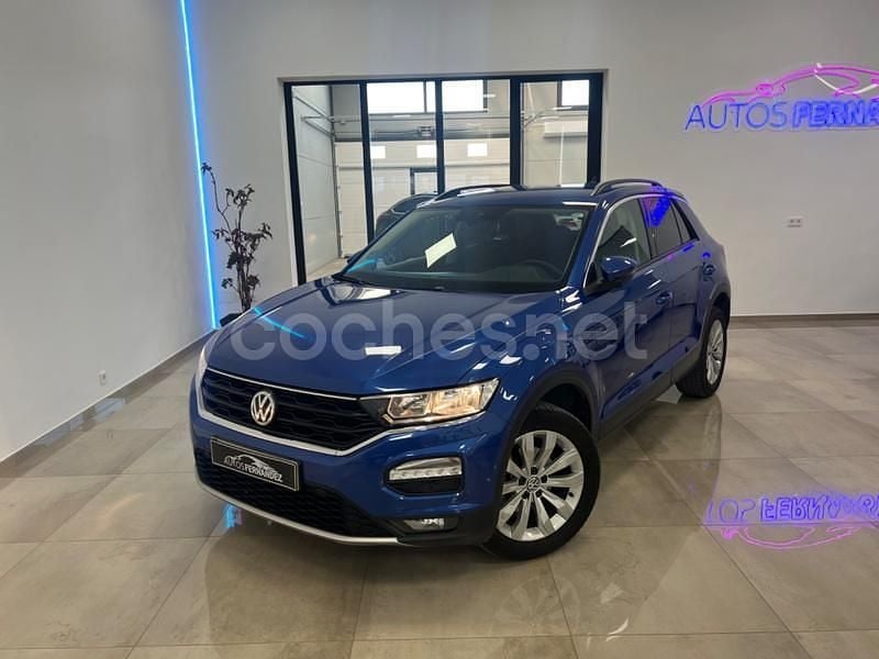 Usado VW T-Roc Advance 110 CV (80 kW) 2020 Azul SUV
