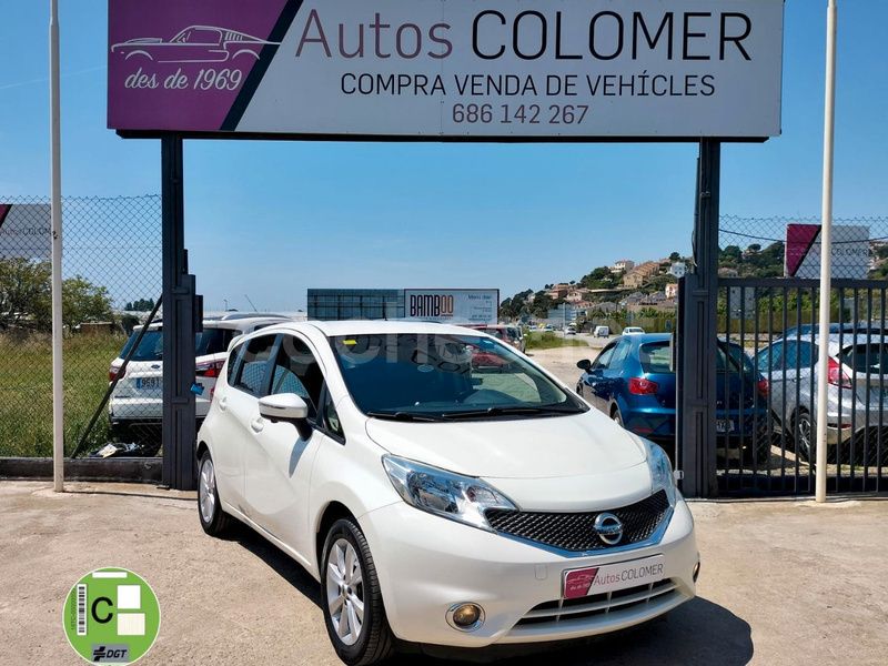 Blanco Usado 2014 Nissan Note Tekna Monovolumen | 9500 € - Imagen 1/4
