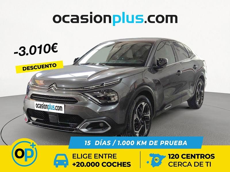 Gris / plata Usado 2023 Citroën C4 X PureTech SUV | 17.490 € (Precio justo) - Imagen 1/4