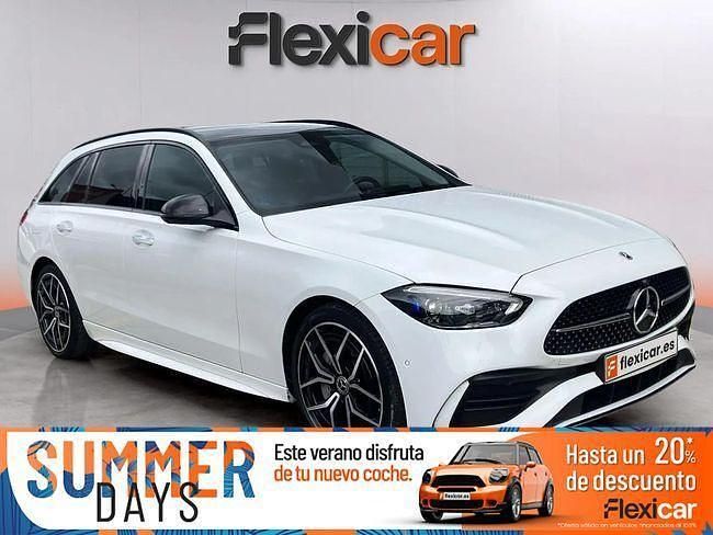Blanco Usado 2022 Mercedes C220 Familiar | 42.870 € (Caro) - Imagen 1/4