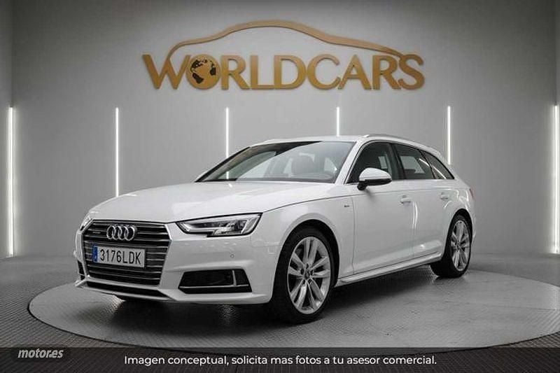 Blanco Usado 2019 Audi A4 Advanced Familiar | 26.225 € (Precio justo) - Imagen 1/4
