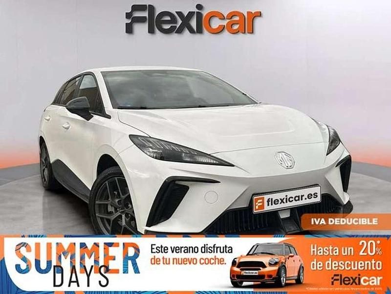 Blanco Usado 2023 MG MG4 EV Utilitario | 18.490 € (Precio justo) - Imagen 1/4