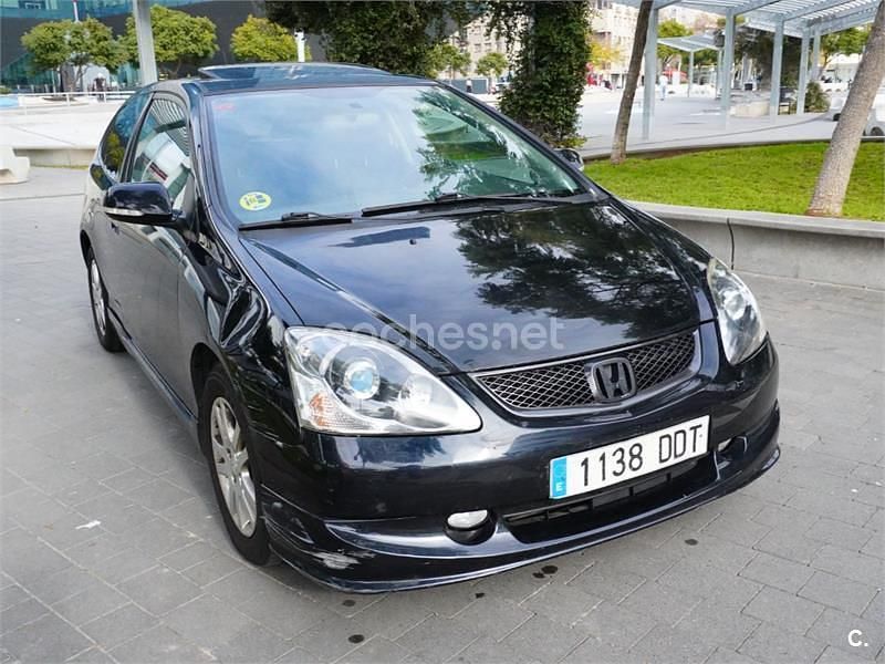 Negro Usado 2004 Honda Civic ES Berlina | 3250 € (Super precio) - Imagen 1/4