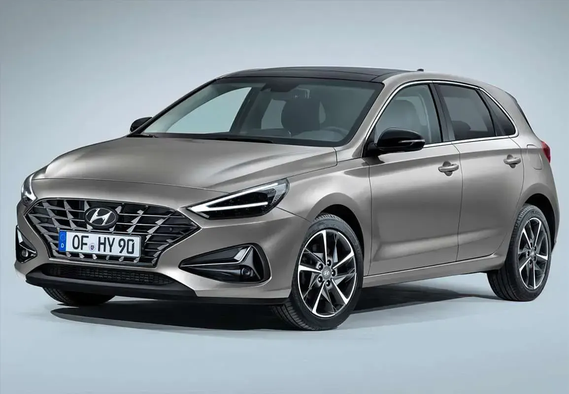 Usado Hyundai i30 110 CV (80 kW) 2018 Gris Utilitario