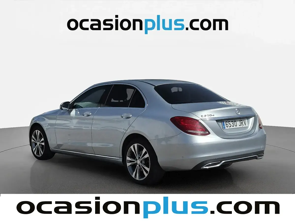 Usado Mercedes C220 Avantgarde 170 CV (125 kW) 2016 Gris plata Berlina