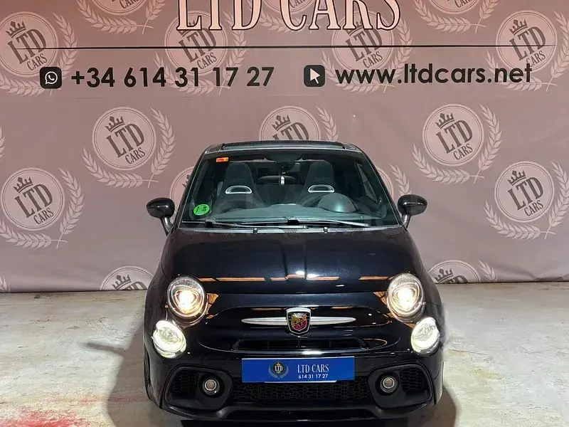 Usado Abarth 500C 145 CV (106 kW) 2017 Negro Descapotable