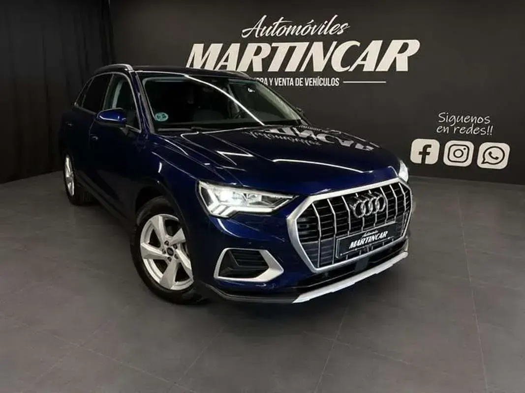 Usado Audi Q3 Advanced 150 CV (110 kW) 2023 Azul SUV