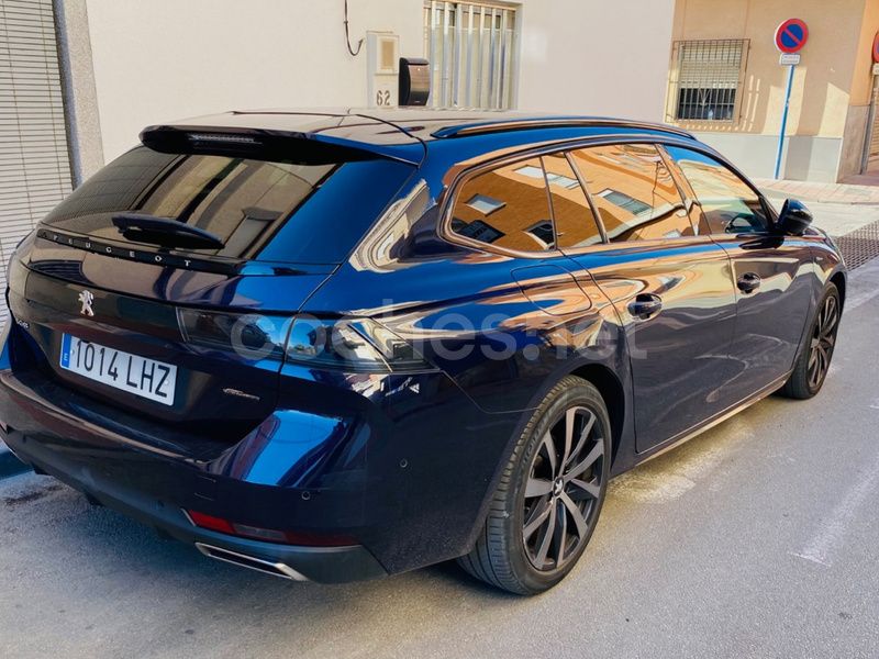 Usado Peugeot 508 GT-line 130 CV (95 kW) 2020 Azul Familiar