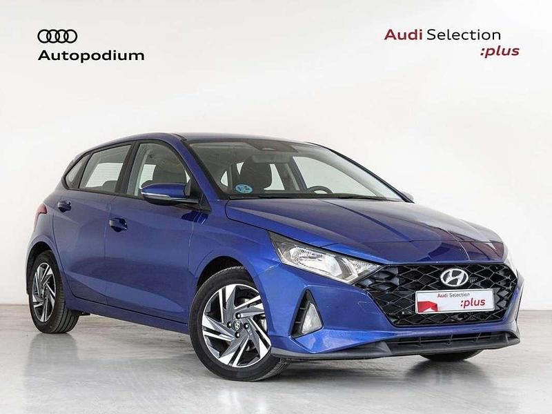 Azul Usado 2023 Hyundai i20 Utilitario | 15.600 € (Precio justo) - Imagen 1/4