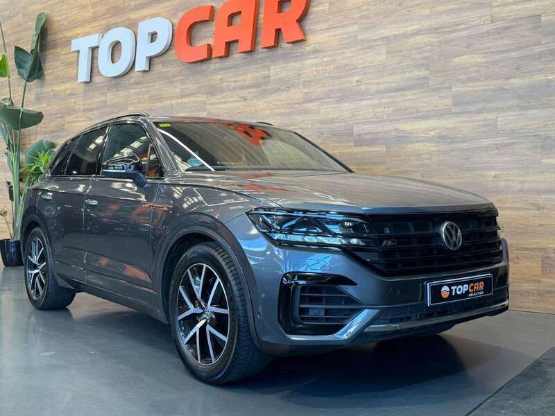Gris Usado 2020 VW Touareg R-line SUV | 47.990 € (Precio justo) - Imagen 1/4