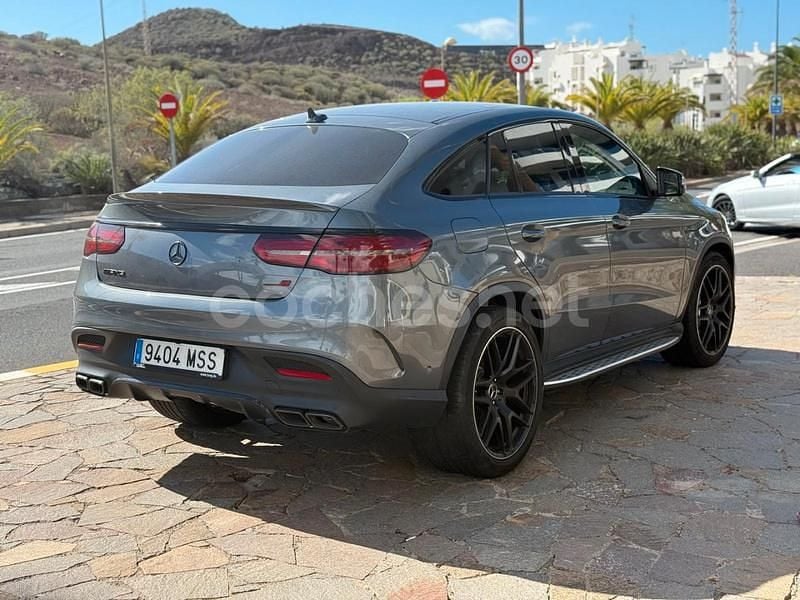 Usado Mercedes GLE63 AMG 585 CV (430 kW) 2018 Gris / plata Coupe