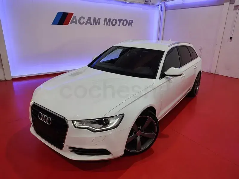 Usado Audi A6 Premium 204 CV (150 kW) 2015 Blanco Familiar