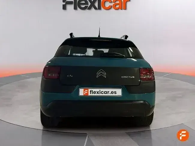 Usado Citroën C4 Cactus Feel 82 CV (60 kW) 2018 Azul Utilitario
