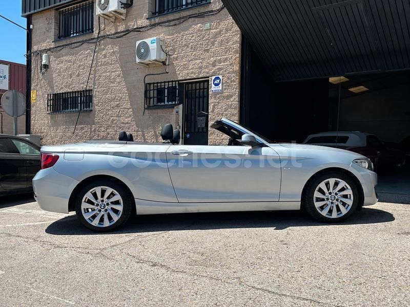Usado BMW 220 Luxury Line 190 CV (139 kW) 2015 Gris / plata Descapotable