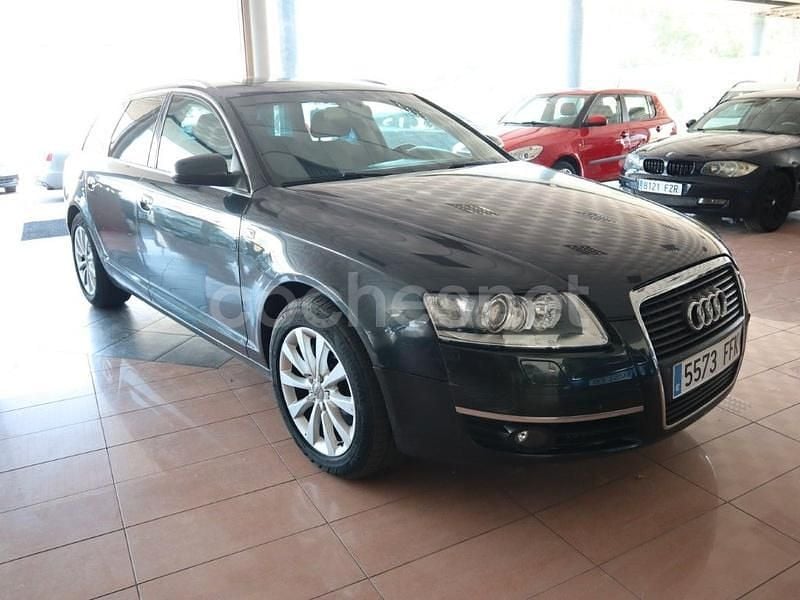 Negro Usado 2007 Audi A6 Familiar | 6200 € (Precio justo) - Imagen 1/4