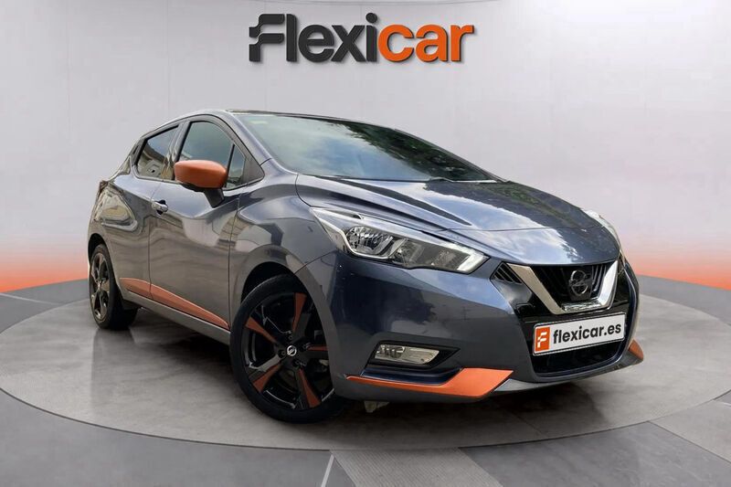 Gris Usado 2017 Nissan Micra Acenta Utilitario | 9890 € (Precio justo) - Imagen 1/4