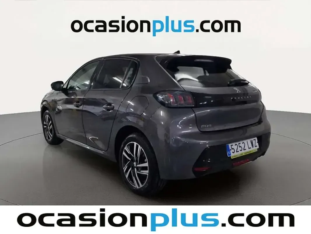 Usado Peugeot 208 Allure 102 CV (75 kW) 2022 Gris Utilitario