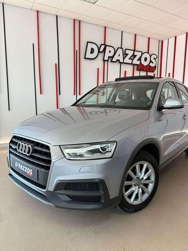 Usado Audi Q3 Sport 150 CV (110 kW) 2017 Gris SUV