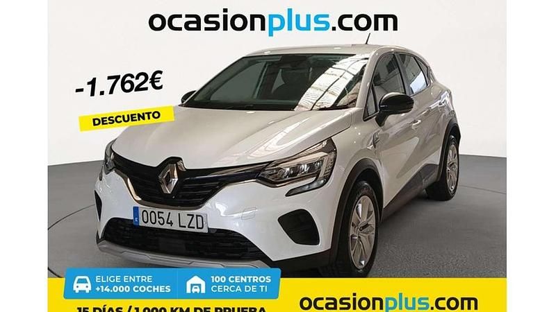 Blanco Usado 2022 Renault Captur Intens SUV | 17.446 € (Precio justo) - Imagen 1/4