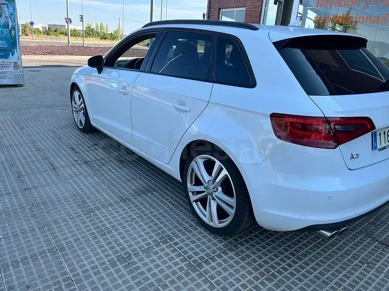 Usado Audi A3 184 CV (135 kW) 2013 Blanco Berlina