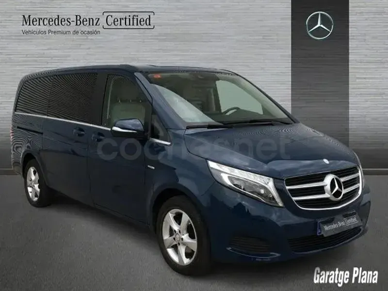 Usado Mercedes V200 Avantgarde 136 CV (100 kW) 2014 Azul Monovolumen