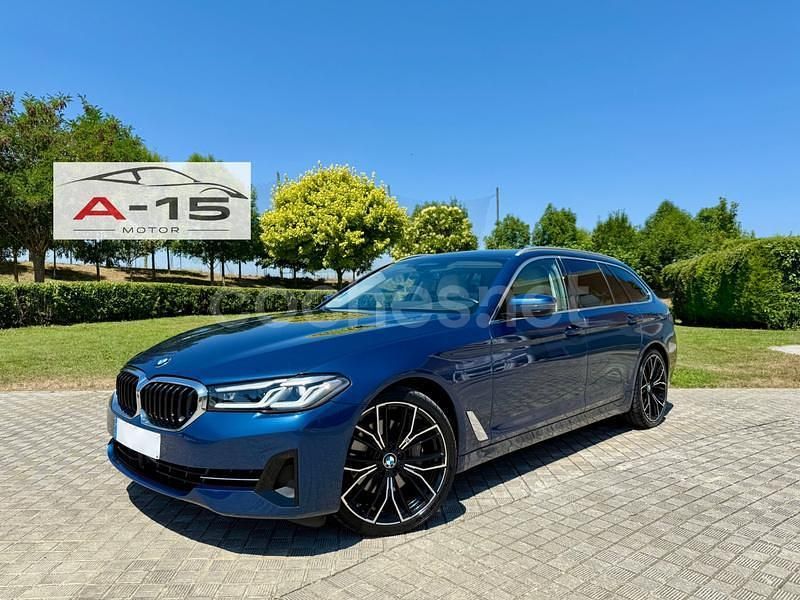 Azul Usado 2021 BMW 530 Comfort Edition Familiar | 36.900 € (Precio justo) - Imagen 1/4