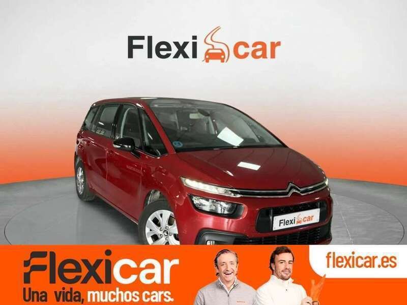 Rojo Usado 2021 Citroën C4 SpaceTourer Live Monovolumen | 12.990 € (Precio justo) - Imagen 1/4