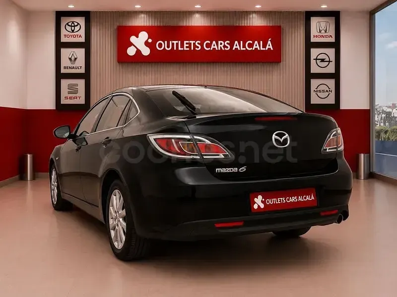 Usado Mazda 6 129 CV (94 kW) 2012 Negro Berlina