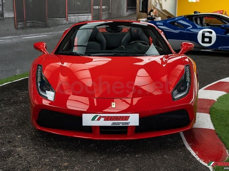 Usado Ferrari 488 670 CV (492 kW) 2017 Rojo Descapotable