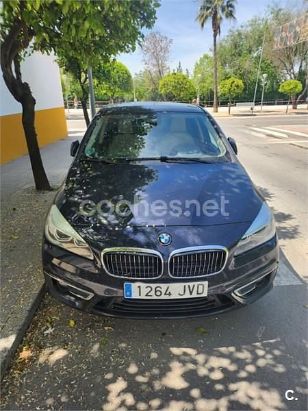 Usado BMW 218 Luxury Line 150 CV (110 kW) 2016 Azul Familiar
