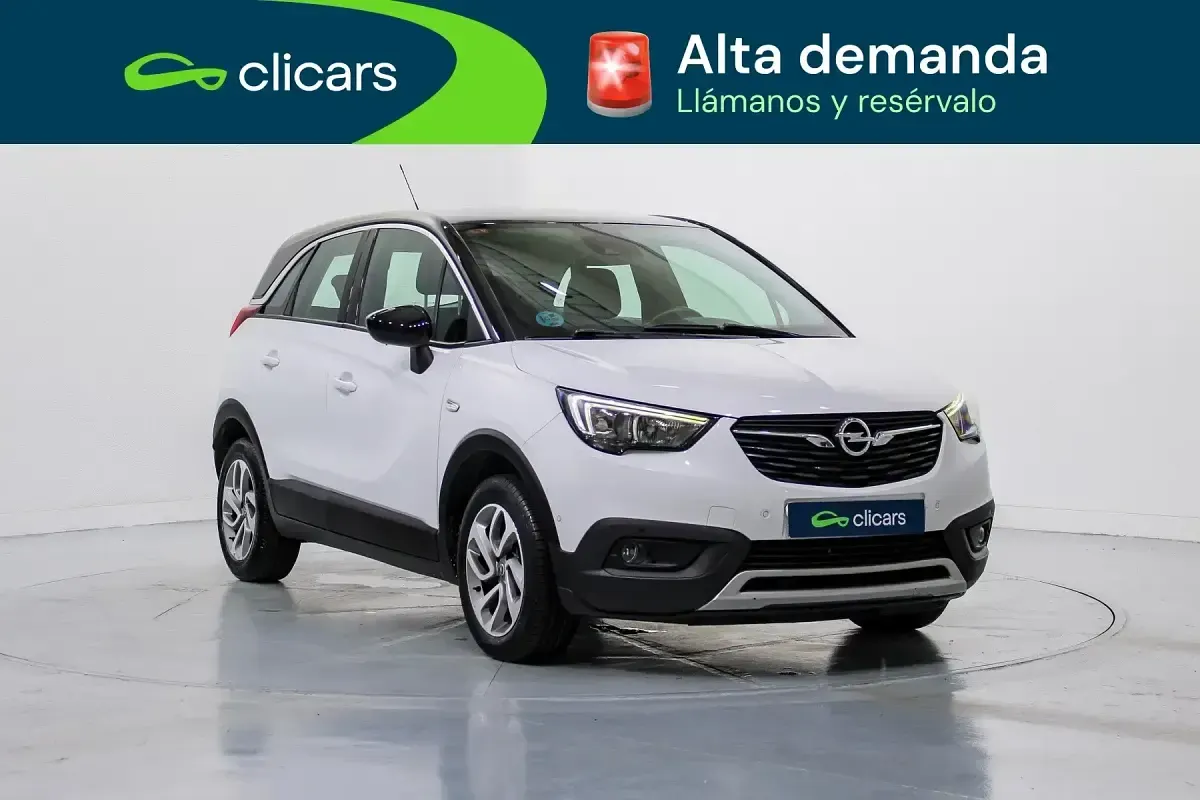 Usado Opel Crossland X Design Edition 110 CV (80 kW) 2019 Blanco SUV