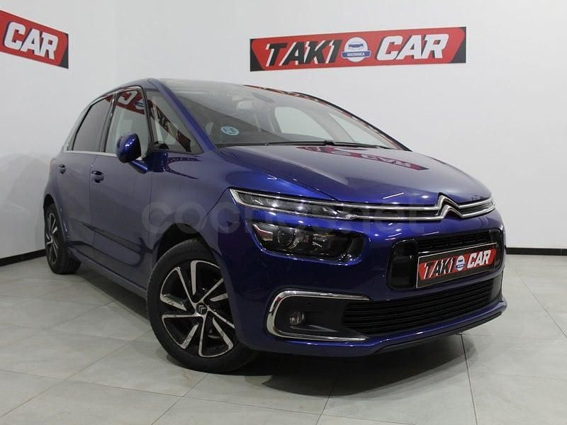 Usado Citroën C4 Picasso Shine 120 CV (88 kW) 2018 Azul Monovolumen