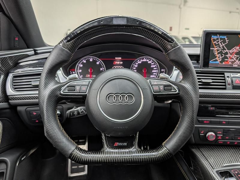 Usado Audi RS6 605 CV (444 kW) 2017 Gris Familiar