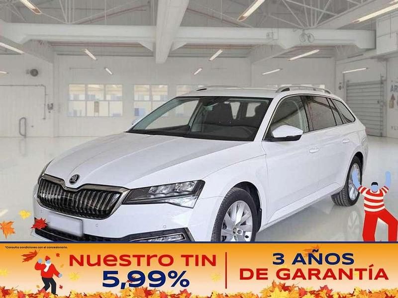 Blanco Usado 2021 Skoda Superb Style Familiar | 18.815 € (Buen precio) - Imagen 1/2