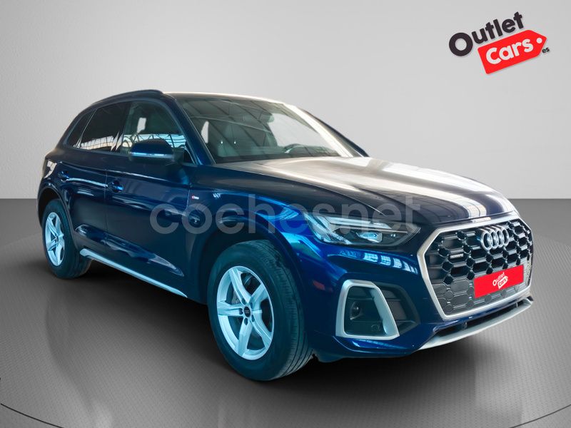 Usado Audi Q5 S-Line 204 CV (150 kW) 2022 Azul SUV