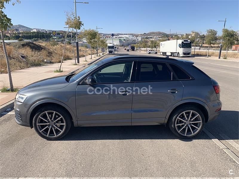 Usado Audi Q3 Sport 150 CV (110 kW) 2018 Gris / plata SUV