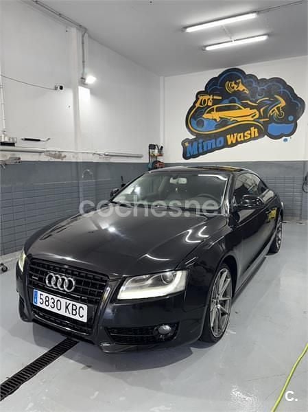 Usado Audi A5 240 CV (176 kW) 2008 Negro Coupe