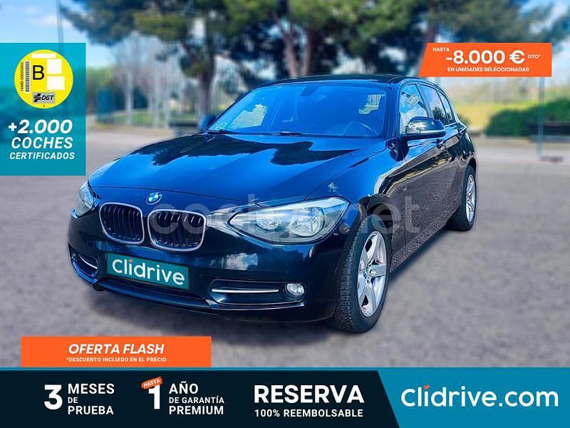 Negro Usado 2012 BMW 118 Sport Line Utilitario | 7290 € (Buen precio) - Imagen 1/3