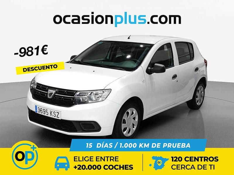 Blanco Usado 2019 Dacia Sandero Essentiel Berlina | 10.800 € (Un poco caro) - Imagen 1/4