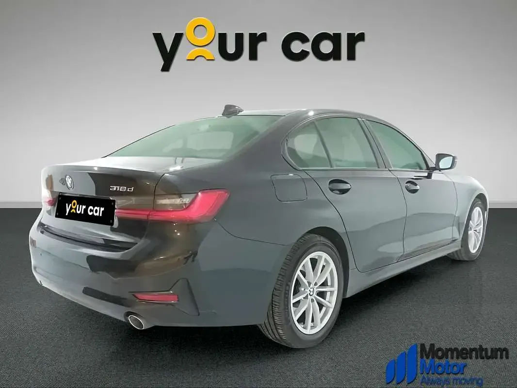 Usado BMW 318 150 CV (110 kW) 2019 Negro Berlina