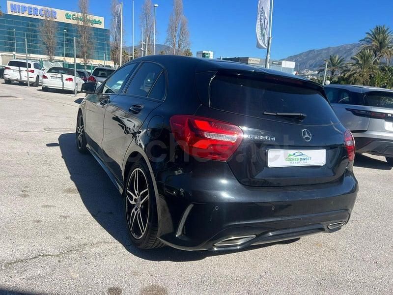 Usado Mercedes A220 AMG line 177 CV (130 kW) 2016 Negro Berlina