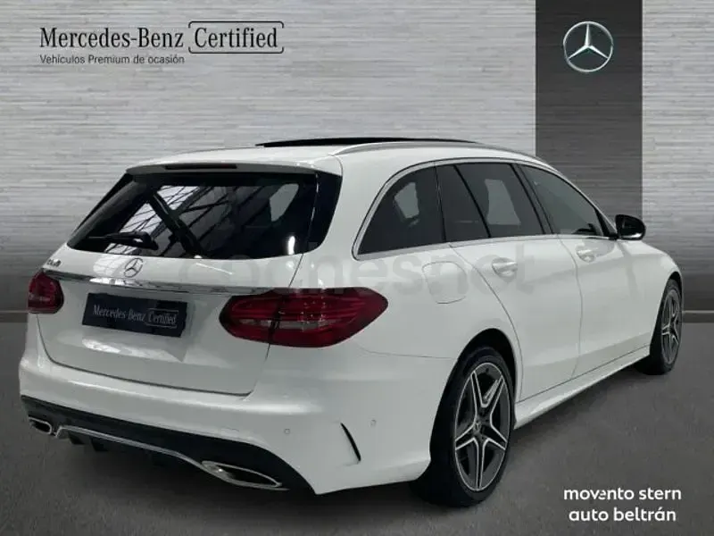 Usado Mercedes C200 184 CV (135 kW) 2020 Blanco Familiar