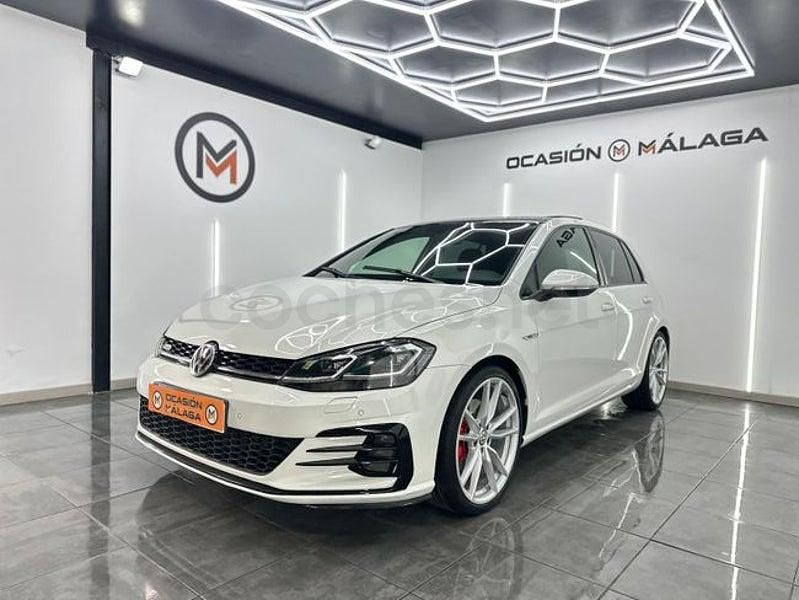 Usado VW Golf VII GTD 184 CV (135 kW) 2019 Blanco Berlina