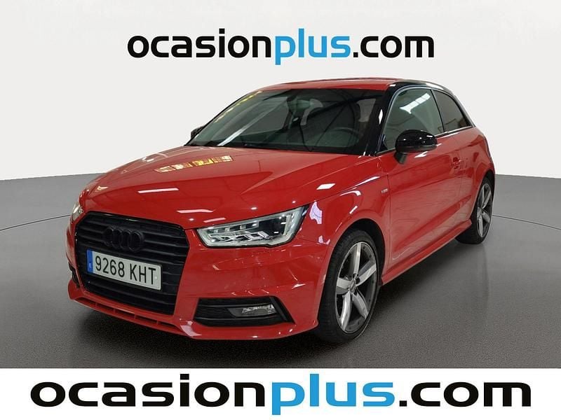 Usado Audi A1 S-Line 90 CV (66 kW) 2018 Rojo Utilitario