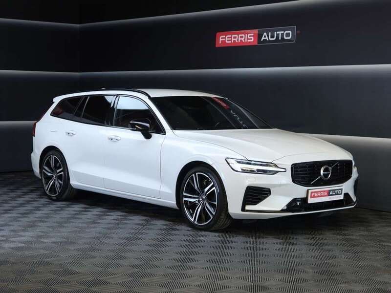 Blanco Usado 2021 Volvo V60 R-Design Familiar | 30.890 € (Precio justo) - Imagen 1/4