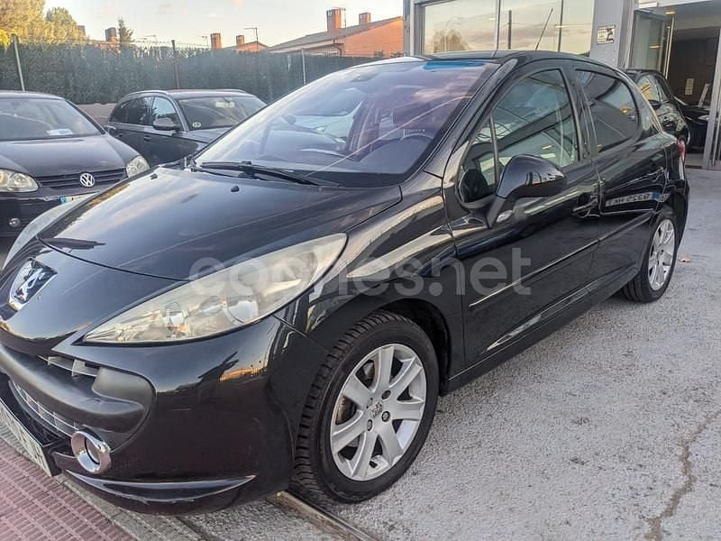 Negro Usado 2007 Peugeot 207 Sport Berlina | 3790 € (Precio justo) - Imagen 1/4