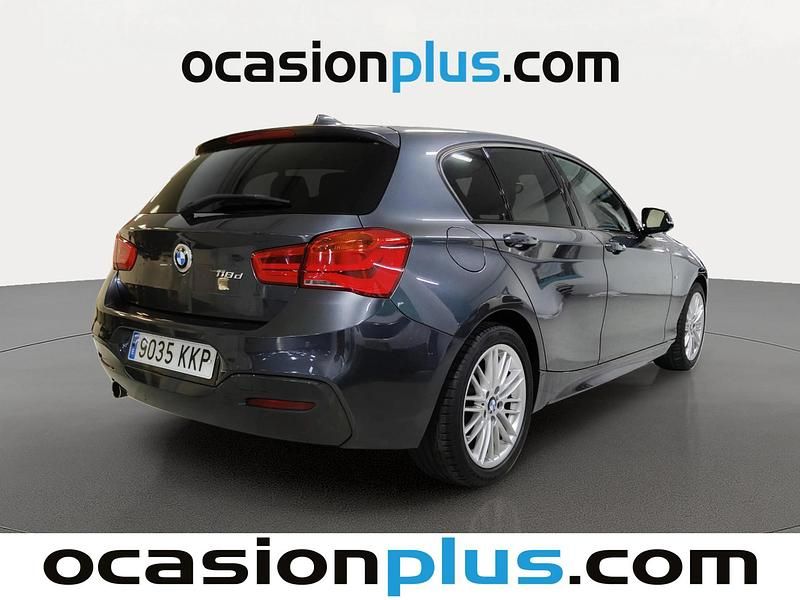 Usado BMW 118 150 CV (110 kW) 2018 Gris Utilitario