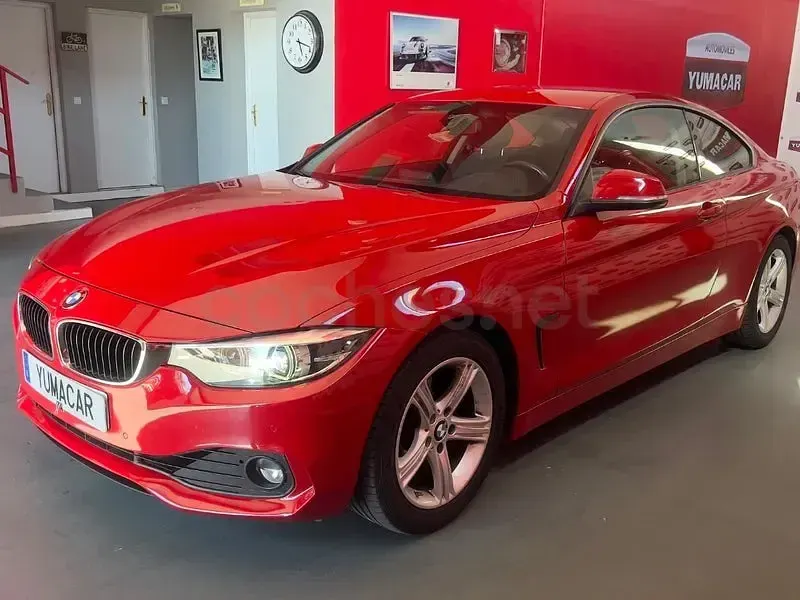 Usado BMW 420 Coupé 184 CV (135 kW) 2017 Rojo Coupe