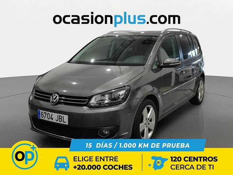 Gris Usado 2014 VW Touran Sportline Monovolumen | 16.900 € (Caro) - Imagen 1/4